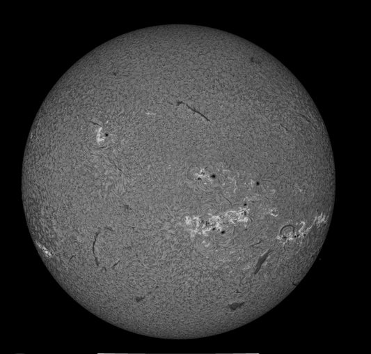 Sun in HA, Monochrome