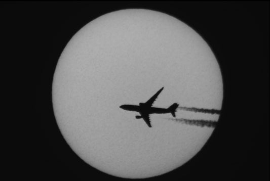 Aircraft Across The Sun