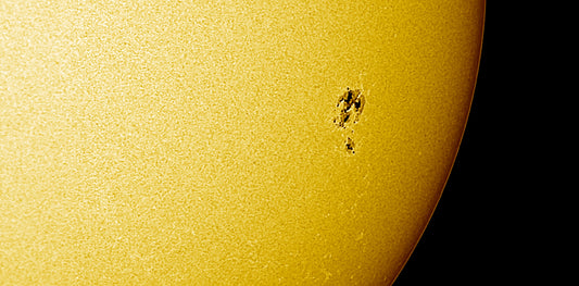 Sunspots and Granulation in White Light