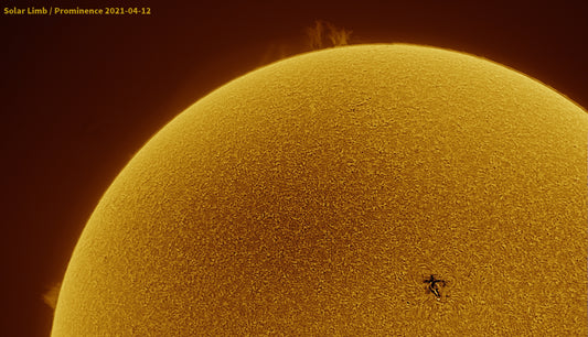 Solar Limb and Sunspot