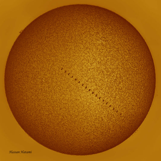 Iss Transit Of The Sun