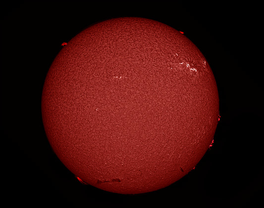 Full disc with AR2824 prominent in upper right