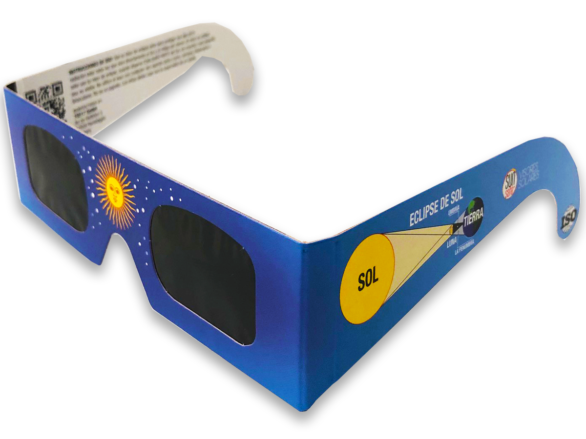 Lunt Spanish Eclipse Glasses - Blue