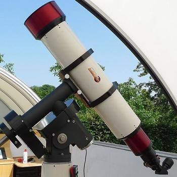 Lunt LS230THa Double Stack Solar Telescope with B3400 Blocking Filter
