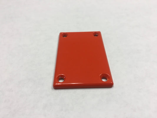 Diagonal Blocking Filter Backing Plate (Orange)