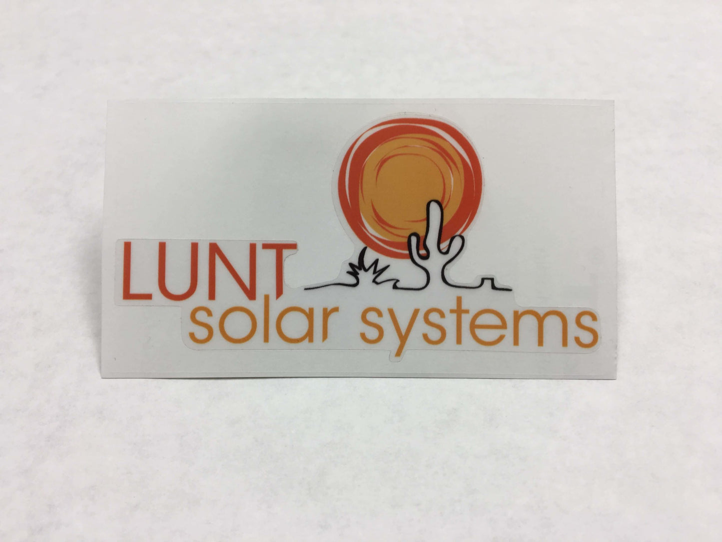 Lunt Solar Logo Sticker