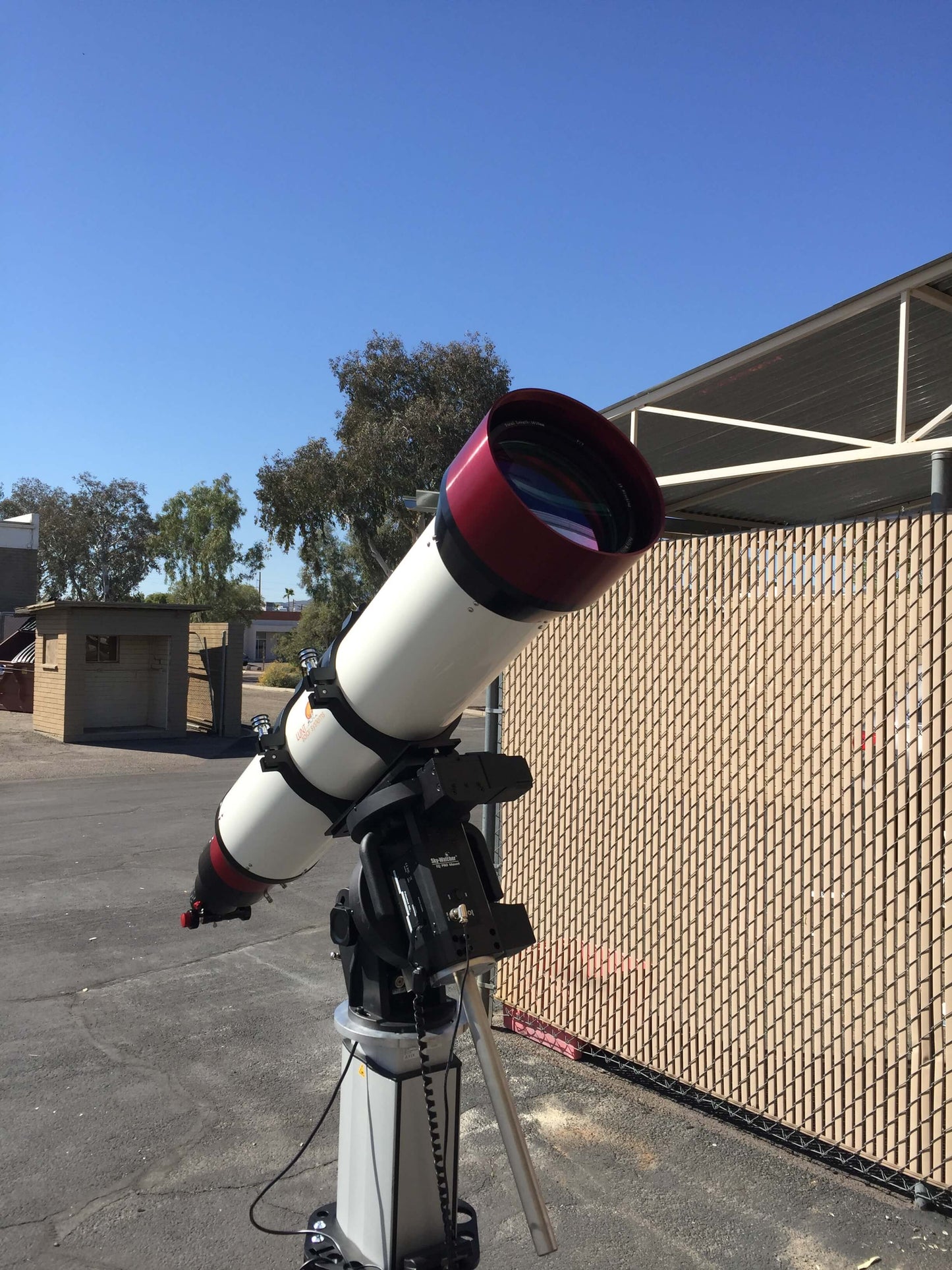 Lunt LS230THa Double Stack Solar Telescope with B3400 Blocking Filter