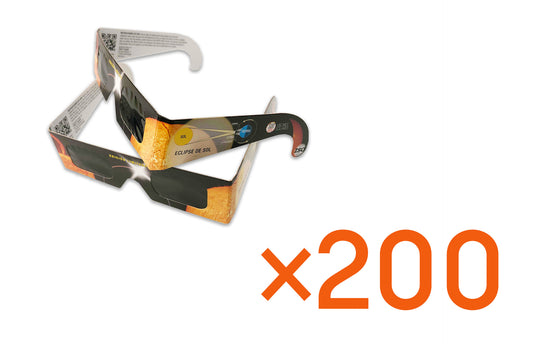 200 Spanish Language Eclipse Glasses