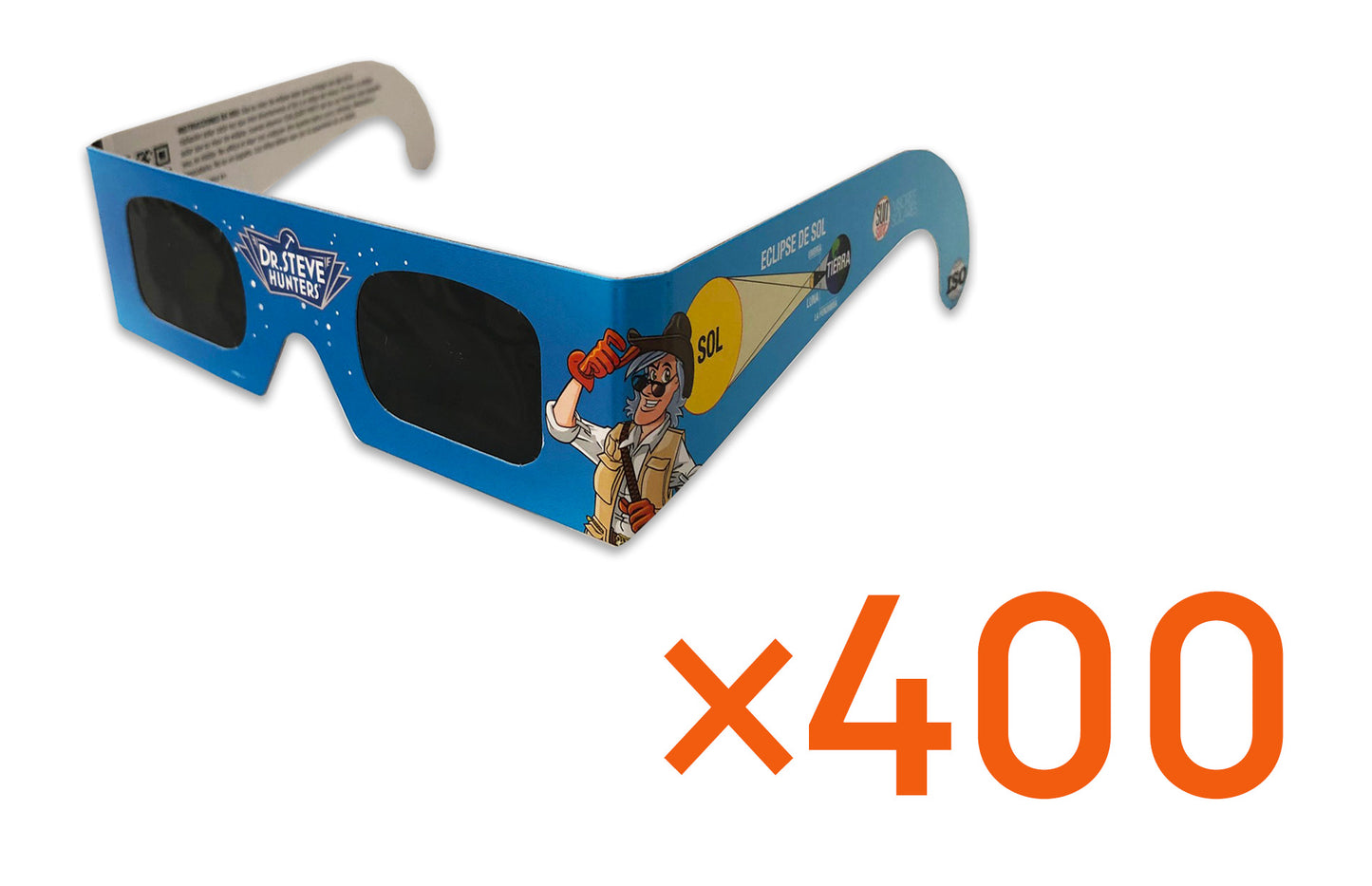 400 Spanish Language Eclipse Glasses