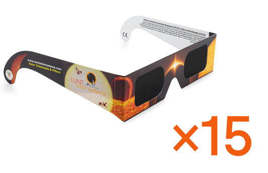 Lunt Adult Eclipse Glasses - 15 Pack