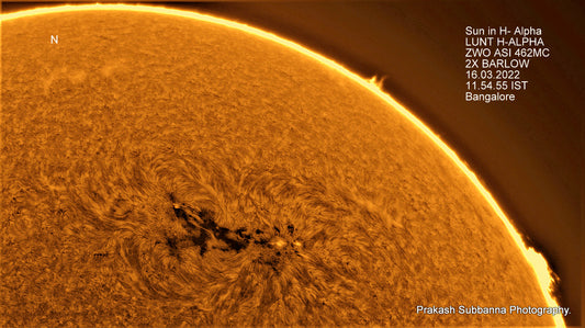 North west quadrant, 2965 magnetic field