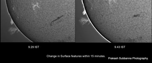 Change in just 15min.