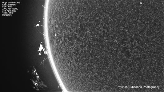 HUGE CME- East quadrant.