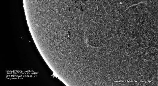 East limb, 3017, filaments, Eruptive prom