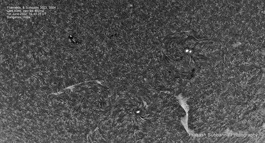 Sunspots &amp; filaments