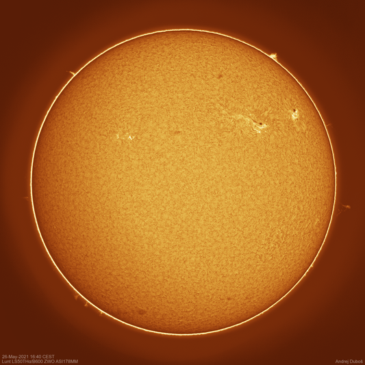 Sun H-alpha 26-May-2021