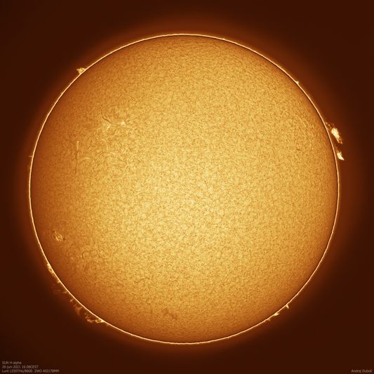Sun H-alpha 26-jun-2021