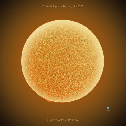 Sun in Alpha - 10 may 2021