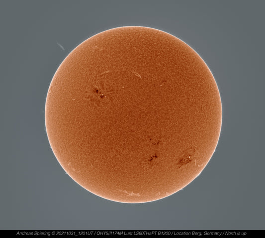 Full disc with Lunt LS60THaPT B1200