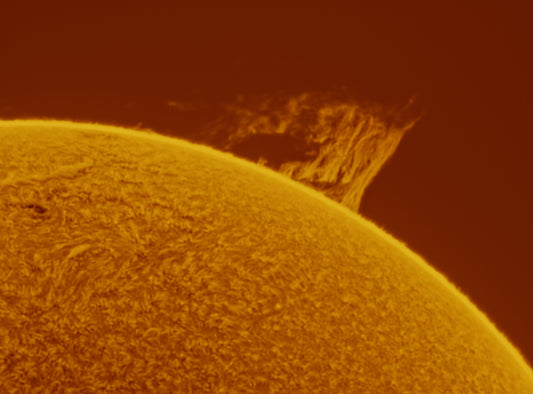 Prominence of Our Star