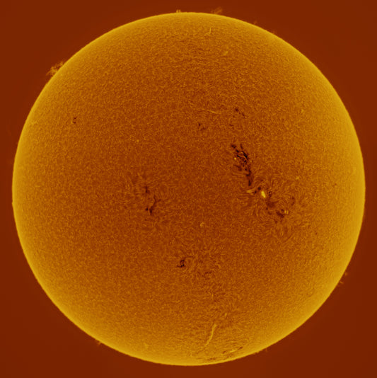 SUN in H-Alpha, 40mm Solar Telescope
