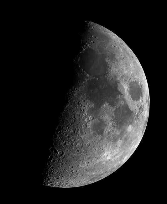 51% Moon, a 12 panel mosaic