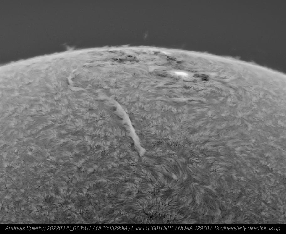 Close up of AR 2978
