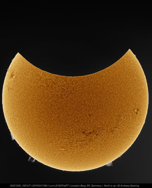 Partial Solar Eclipse October 25,2022