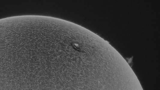 Lunt 40mm B500 ZWO ASI 120mm