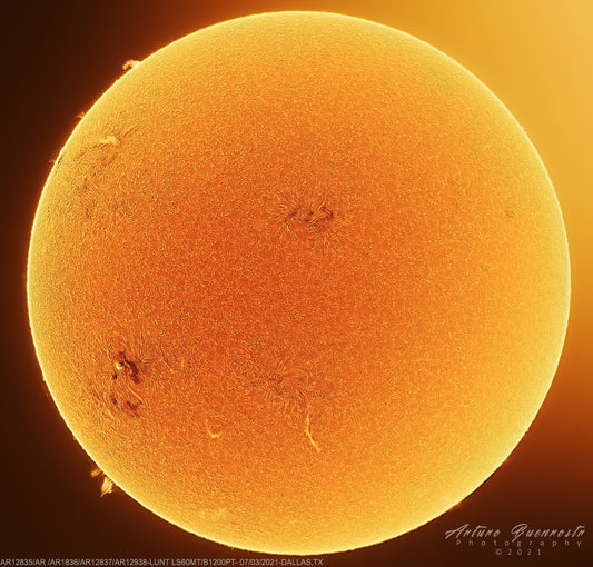 1 minute of Sun from Texas