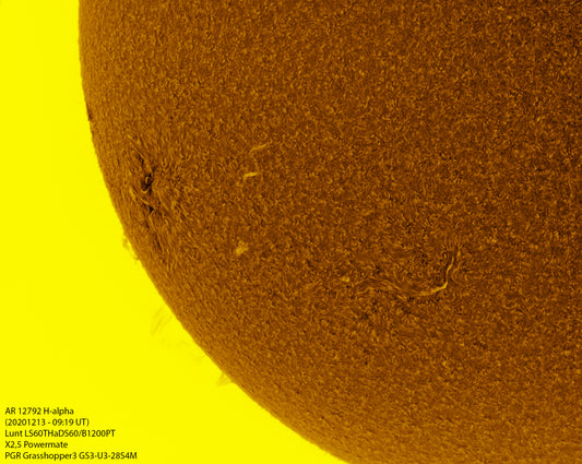 AR 12792 H-alpha