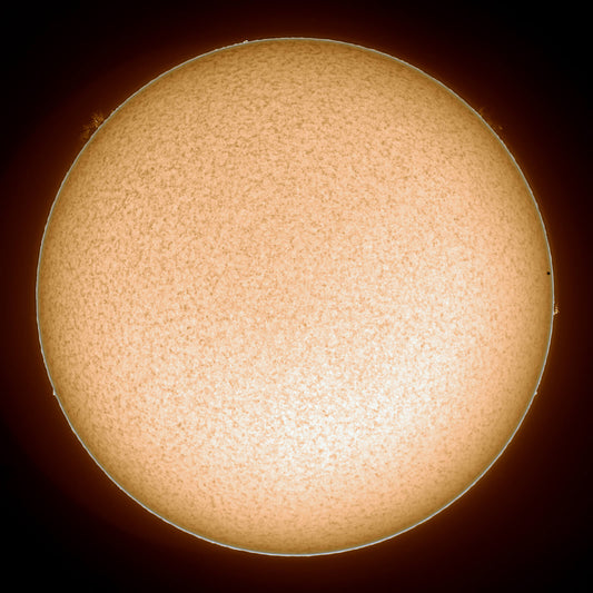 Mercury solar transit nearing 3rd contact