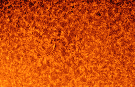Close-Up view of the Sun
