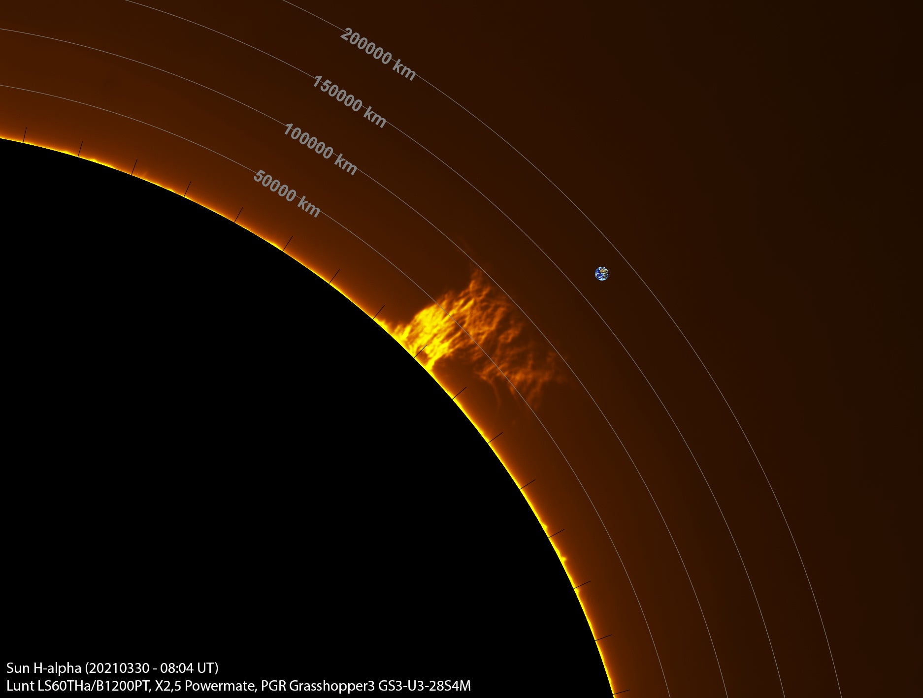 Prominence 4k Prominences – Lunt Solar Systems