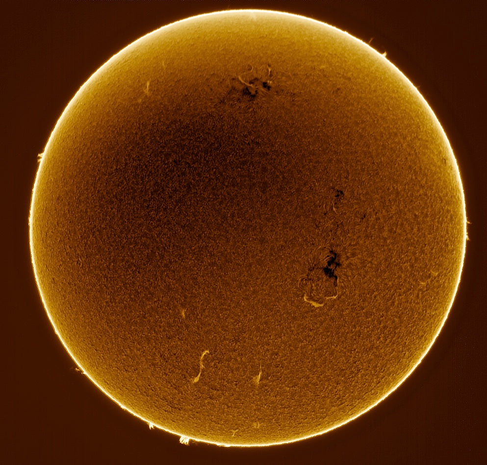 Whole sun, inverted – Lunt Solar Systems