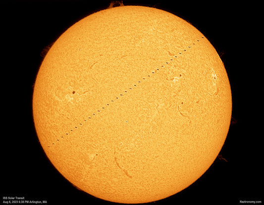 ISS Transits the Sun