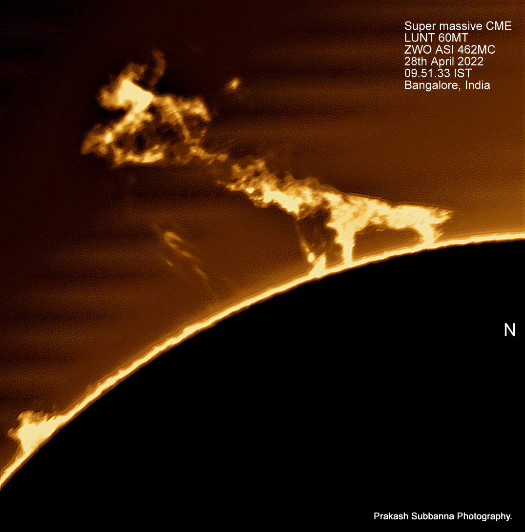 CME-7.64, 04.21.32 UTC