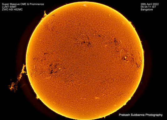 Full Disk with huge CME