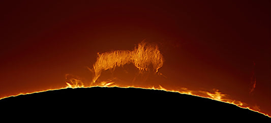 Tsunami Prominence with Lunt 100