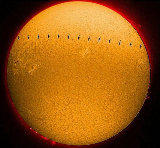 The Sun and the swift.