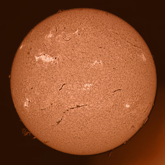 Quiet spots but hot flares