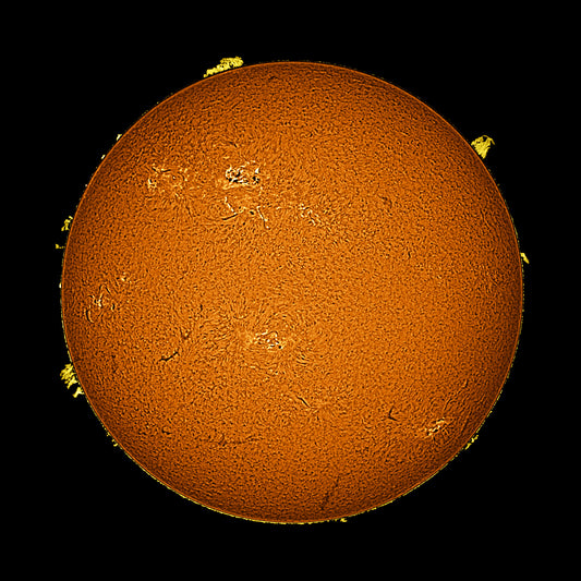 Full Disk May 18, drizzled at 2X