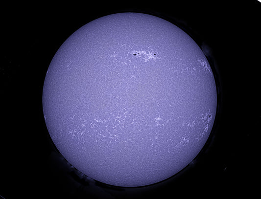 Ca view of active regions and prominences