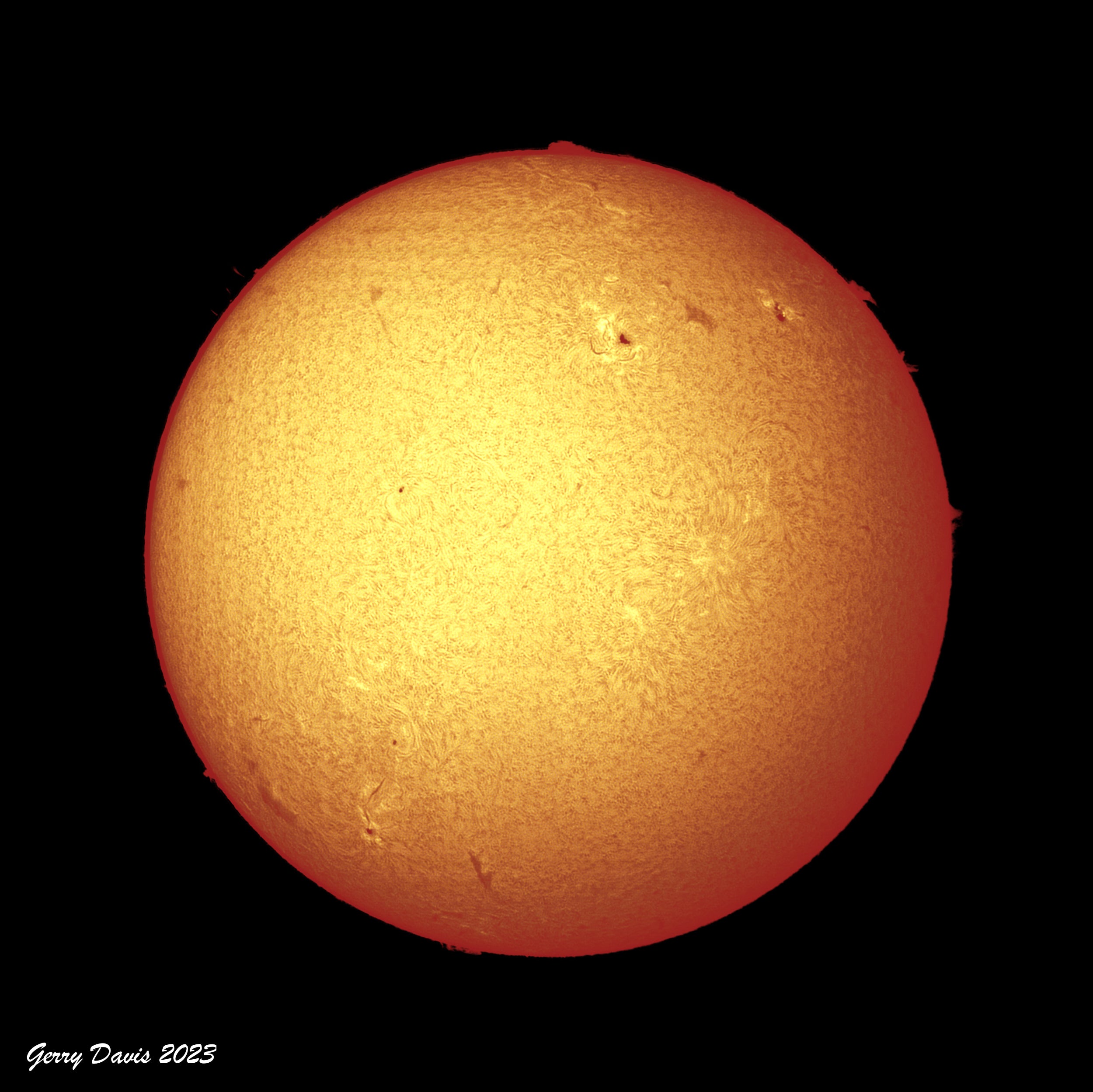 First Sun Production First Sun Images – Lunt Solar Systems