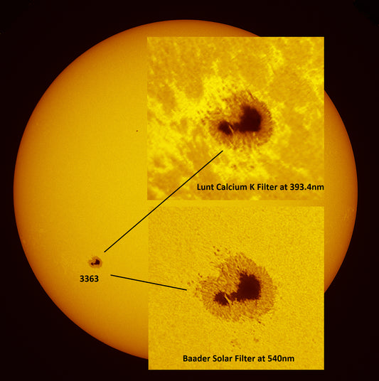 Sunspot AR3363 and Light Bridge