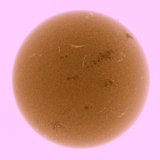 Solar in Inverse Hydrogen Alpha