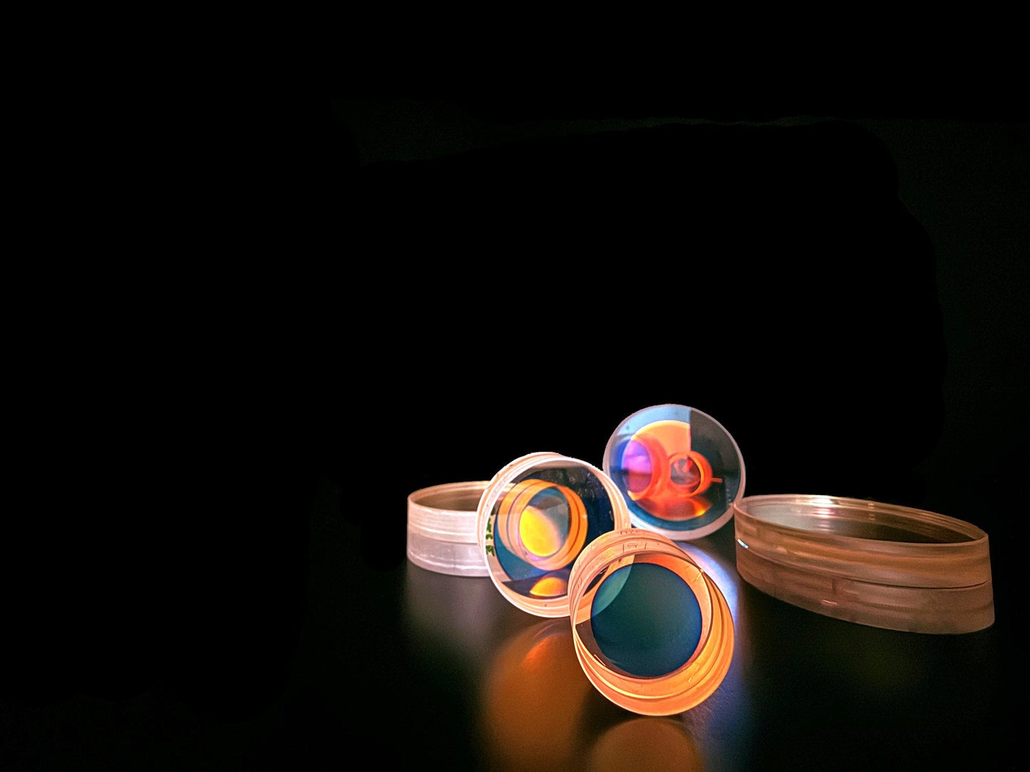 25mm Optical Flat, λ/20, Fused Silica - fused silica optical flat