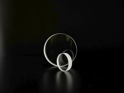 Precision optical flat mounted for interferometric testing