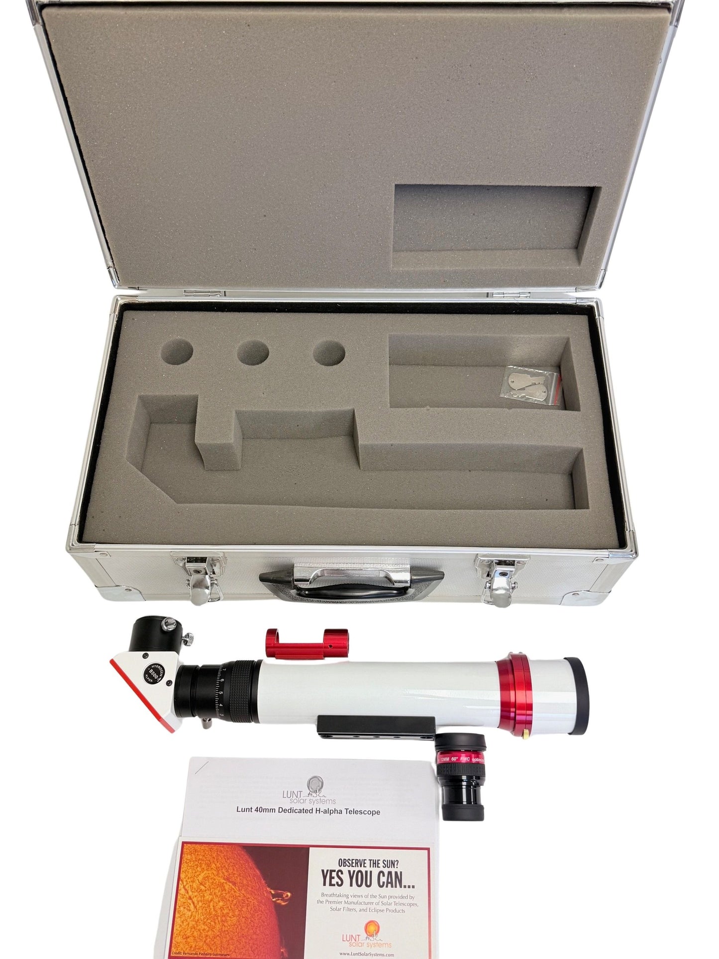 LS40THa Standard Kit - 40mm Dedicated H-Alpha Solar Telescope