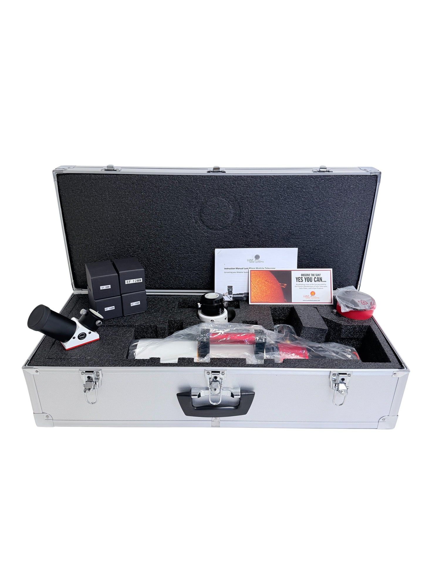 LS80MT Enhanced Kit - 80mm Hydrogen-Alpha Solar Telescope